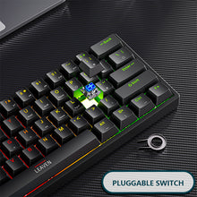 Load image into Gallery viewer, Plastic mechanical keyboard for games