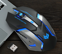 Load image into Gallery viewer, Wireless Rechargeable Silent Mouse For Gaming