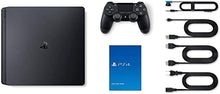 Load image into Gallery viewer, PS4 Slim Seyted Upgraded 2TB Console with Wireless Controller, Jet Black