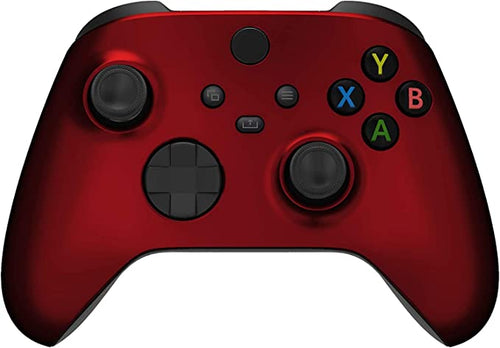 Wireless Controller for Microsoft Xbox Series X/S & Xbox One - Custom Soft Touch Feel - Custom Xbox Series X/S Controller (X/S Red)