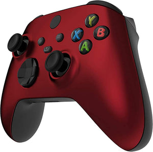 Wireless Controller for Microsoft Xbox Series X/S & Xbox One - Custom Soft Touch Feel - Custom Xbox Series X/S Controller (X/S Red)