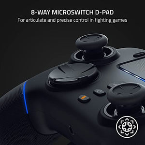 Razer Wolverine V2 Pro Wireless Gaming Controller for PlayStation 5 / PS5, PC: Mecha-Tactile Action Buttons - 8-Way Microswitch D-Pad - HyperTrigger - 6 Remappable Buttons - Chroma RGB   - Black