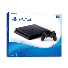 Load image into Gallery viewer, PS4 Slim Seyted Upgraded 2TB Console with Wireless Controller, Jet Black