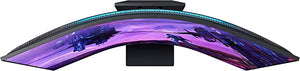 SAMSUNG Odyssey Ark 55-Inch Curved Gaming Screen, 4K UHD 165Hz 1ms (GTG) Quantum Mini-LED Gamer Monitor w/Cockpit Mode, Sound Dome Technology, Multi View, HDR10+ (S55BG970NN) 2022