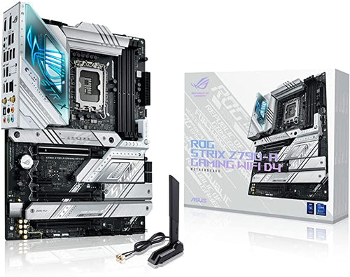 ASUS ROG Strix Z790-A Gaming WiFi D4 LGA1700(Intel®13th&12th Gen) ATX Gaming Motherboard(16+1 Power Stages,DDR4,4xM.2 Slots, PCIe® 5.0,WiFi 6E,USB 3.2 Gen 2x2 Type-C® with PD 3.0 up to 30W)