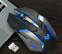 Load image into Gallery viewer, Wireless Rechargeable Silent Mouse For Gaming