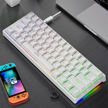 Load image into Gallery viewer, Plastic mechanical keyboard for games