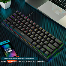 Load image into Gallery viewer, Plastic mechanical keyboard for games