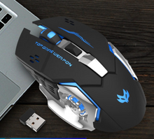 Load image into Gallery viewer, Wireless Rechargeable Silent Mouse For Gaming