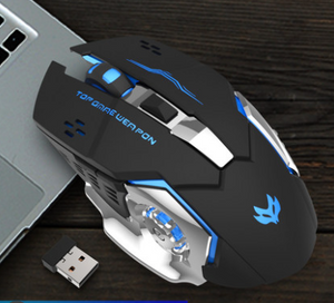 Wireless Rechargeable Silent Mouse For Gaming